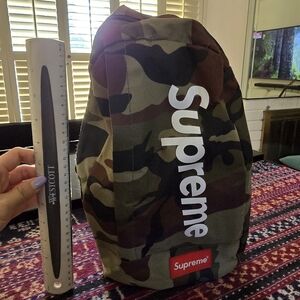 SUPREME || Camo Crossbody Single Buckle Strap Bag